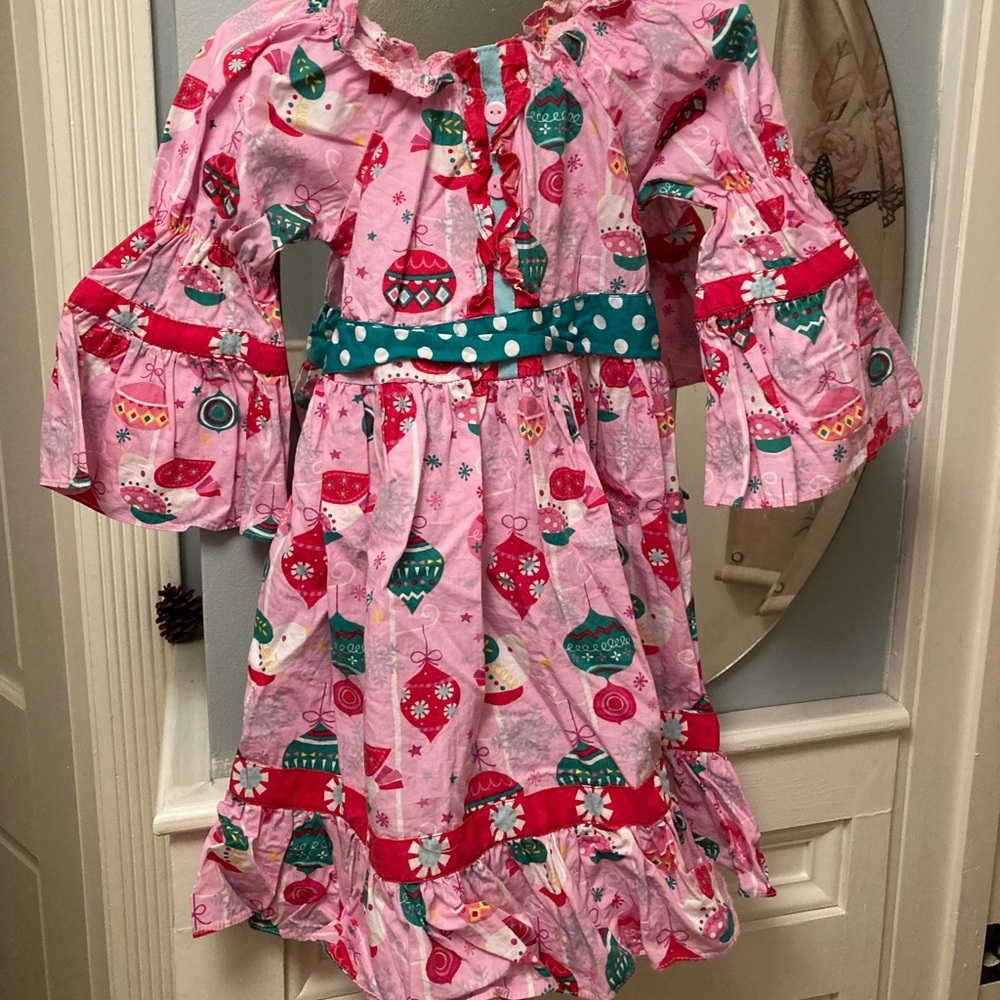 Jelly The Pug Holiday Dress 3T
